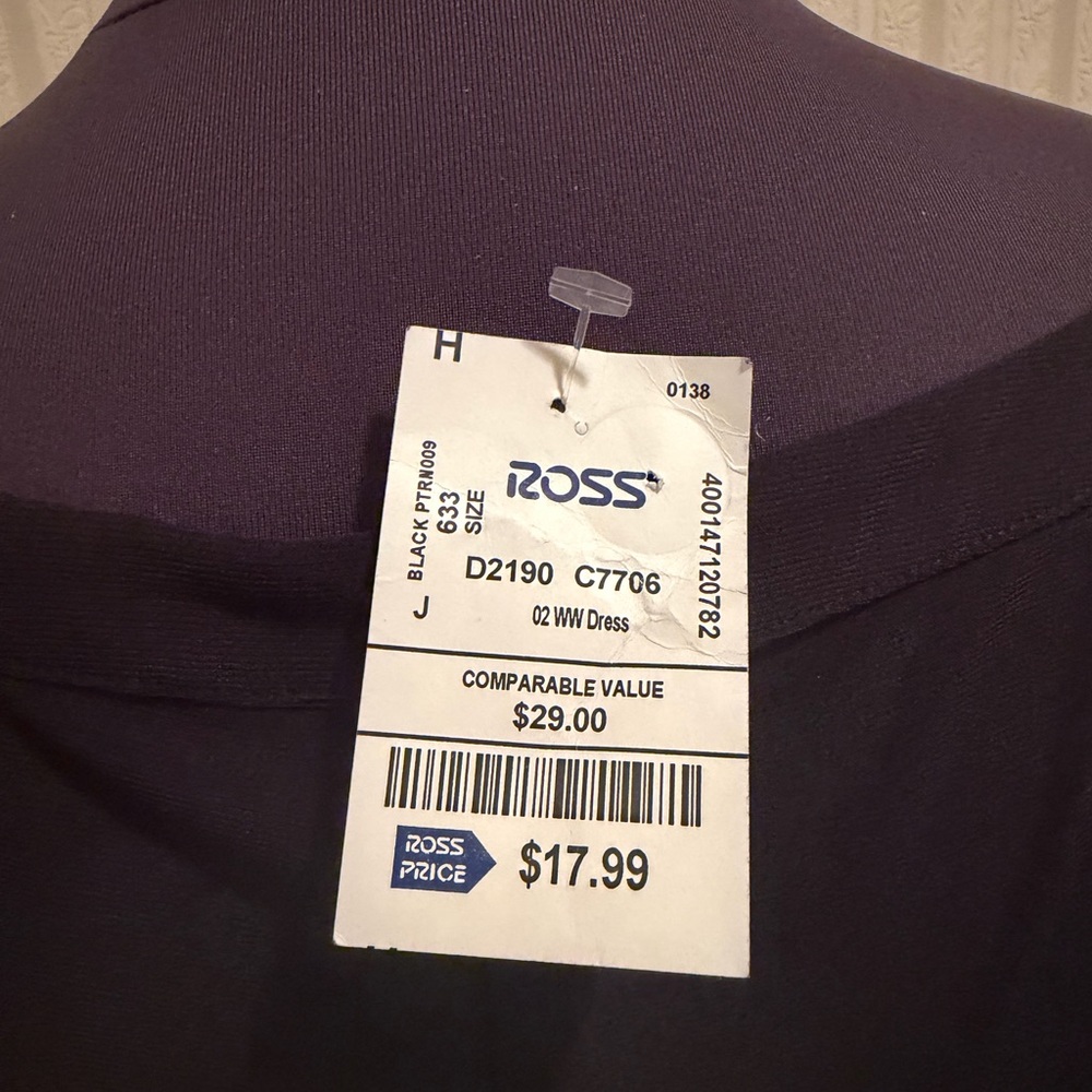 Emma & Michele Black Cold-Shoulder Studded Dress. New w/Tags!! - Picture 4 of 4